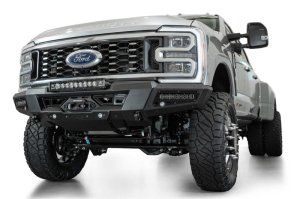 Ford F250 Super Duty Bumper - Front - Addictive Desert Designs - Phantom Winch Front Bumper - Hammer Black - `23-`27 Ford F250 Super Duty Bumper - Front - Addictive Desert Designs - Phantom Winch Front Bumper - Hammer Black - `23-`27